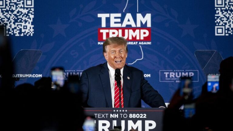 ప్రెసిడెంట్ ట్రంప్ భారీ న్యూ హాంప్షైర్ విజయంతో రిపబ్లికన్ రేసు నుండి హేలీని పడగొట్టాలని లక్ష్యంగా పెట్టుకున్నారు