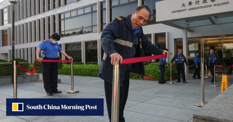 హాంకాంగ్ యూనివర్శిటీకి ప్రెసిడెంట్ అవ్వడం ఎందుకు అంత కష్టం?, నగర రాజకీయాలు తమను ట్రాప్ చేస్తాయని విశ్లేషకుడు హెచ్చరించాడు