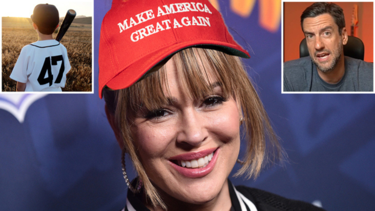 క్లే ట్రావిస్ అలిస్సా మిలానో యొక్క ట్రావెల్ బేస్ బాల్ GoFundMe — షరతులతో కూడిన – అవుట్ కిక్