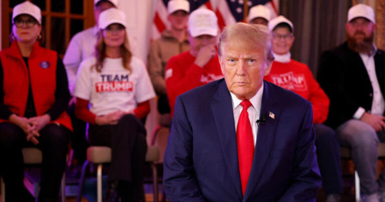 CBS న్యూస్ పోల్ రిపబ్లికన్ నామినేషన్ రేసు ప్రారంభమైనందున దేశవ్యాప్తంగా ట్రంప్ ఆధిక్యం పెరుగుతోందని చూపిస్తుంది