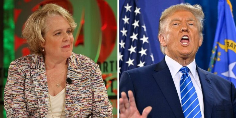 కోడెడ్ సి-వర్డ్ని ఉపయోగించి అధ్యక్షుడు ట్రంప్ తనను అవమానించారని అటార్నీ ఇ. జీన్ కారోల్ ఆరోపించారు