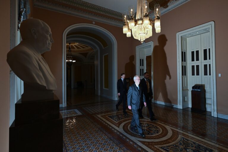 McConnell ‘willing to take the heat’ on Ukraine aid that divides the GOP