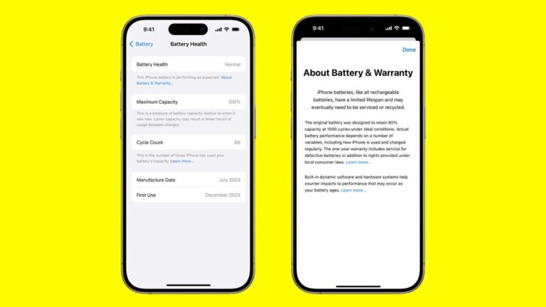 iOS 17.4లోని కొత్త టూల్ మీ iPhone 15 బ్యాటరీ ఆరోగ్యం సాధారణంగా ఉందో లేదో చూపిస్తుంది