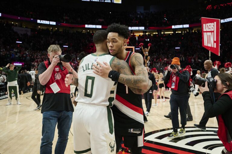 పోర్ట్ల్యాండ్పై డామియన్ లిల్లార్డ్ ప్రభావంతో ఒక చిన్న వ్యాపారం ఇప్పటికీ అనుభూతి చెందుతోంది – మరియు జరుపుకుంటుంది