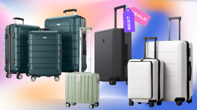 క్యారీ-ఆన్ బ్యాగ్లు, లగేజీ సెట్లు మరియు ఇతర ప్రయాణ అవసరాలపై 45% వరకు తగ్గింపు