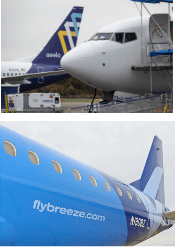 ప్రయాణ గమనికలు: లేక్ల్యాండ్ మరియు విల్మింగ్టన్ మధ్య విమానాలు లేవు.ఈ పతనం లాంకాస్టర్ మరియు ఓర్లాండో మధ్య విమానాలను నడపడానికి ప్రత్యర్థి బ్రీజ్