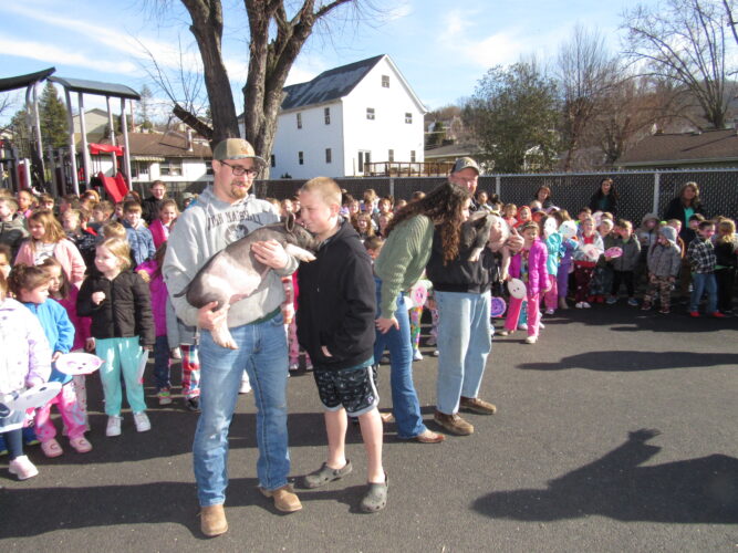 గ్లెన్డేల్ ఎలిమెంటరీ స్కూల్ యొక్క విజయవంతమైన ఫుడ్ డ్రైవ్ పిగ్గీ కిస్ వేడుకకు ప్రాణం పోసింది | వార్తలు, క్రీడలు, ఉద్యోగాలు