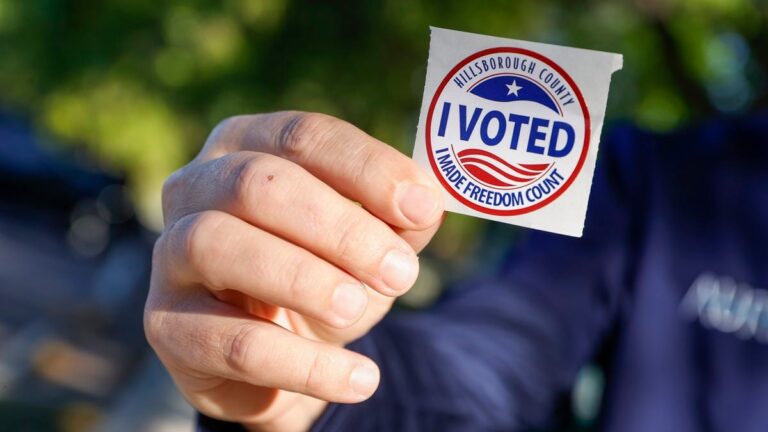 ఫ్లోరిడాలో నేడు ఓట్లు. ఇది క్రింది విధంగా ఉంది: