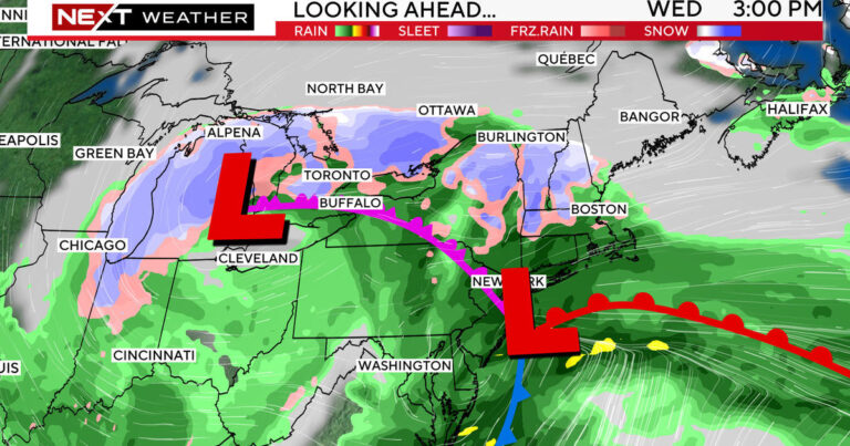 మరో ‘రసవంతమైన’ తుఫాను మసాచుసెట్స్కు మరింత వర్షం మరియు మంచును తెస్తుంది