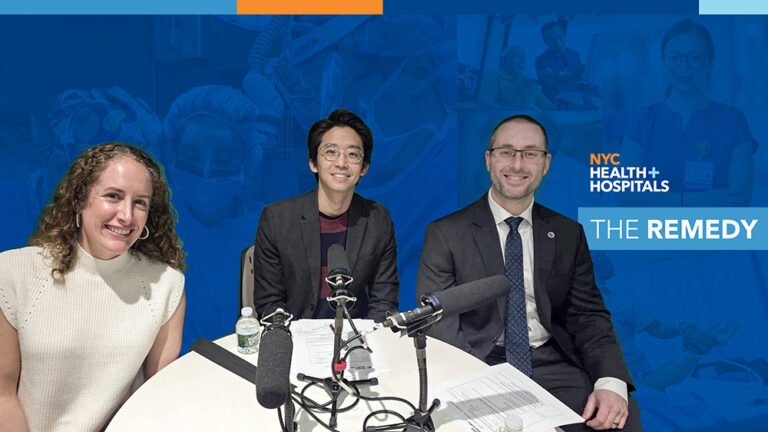 NYC హెల్త్ + హాస్పిటల్స్ ది రెమెడీ యొక్క కొత్త ఎపిసోడ్ను విడుదల చేసింది, అమెరికా యొక్క అతిపెద్ద సేఫ్టీ నెట్ హెల్త్ సిస్టమ్ నుండి పాడ్కాస్ట్