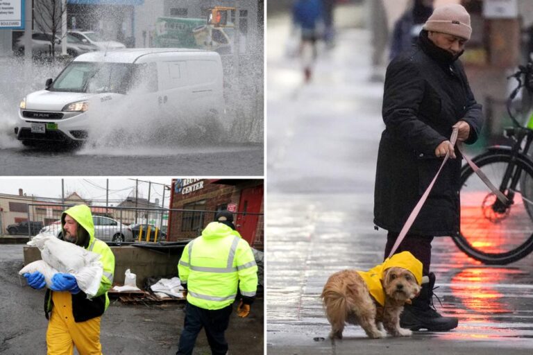 వరదల కారణంగా శనివారం న్యూయార్క్కు ప్రయాణం ఆలస్యం కావచ్చు