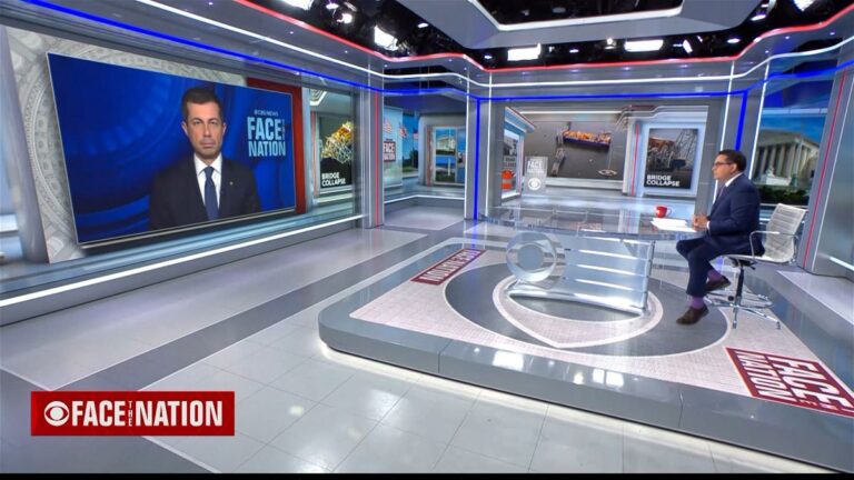 బాల్టిమోర్ వంతెన కూలిపోయిన తర్వాత బోయింగ్ మరియు విమాన ప్రయాణం గురించి రవాణా కార్యదర్శి మాట్లాడుతున్నారు